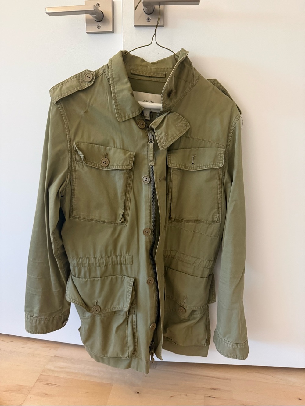 J. Crew Olive Green Utility Jacket